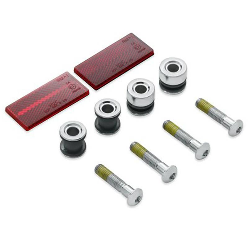 HARLEY-DAVIDSON DOCKING HARDWARE COVER KIT-CHROME FOR SOFTAIL