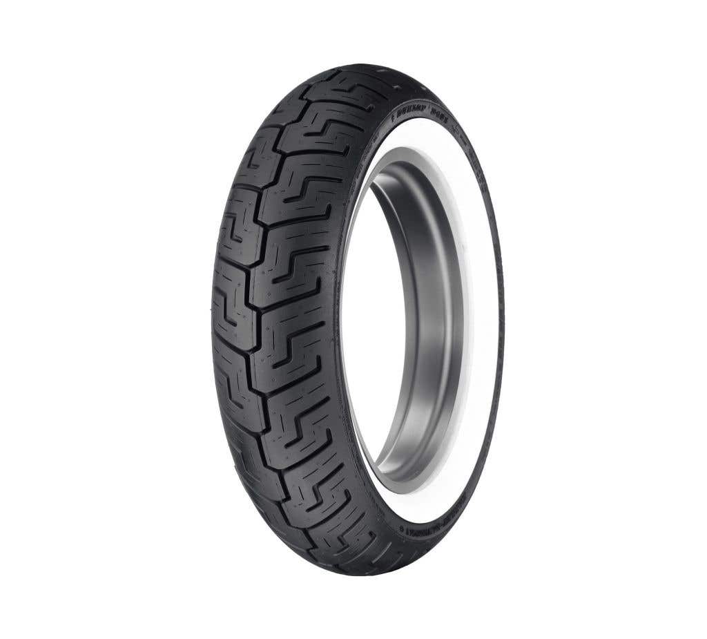 HARLEY-DAVIDSON DUNLOP TIRE SERIES - D401 150/80B16 WIDE WHITEWALL - 16 IN. REAR