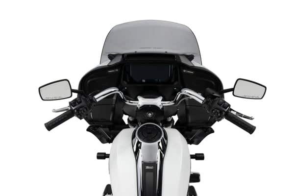 HARLEY-DAVIDSON REACH HANDLEBAR - CHROME (BATWING)