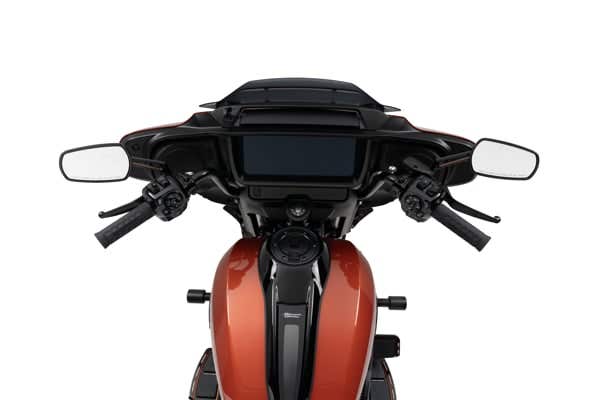 HARLEY-DAVIDSON REACH HANDLEBAR - GLOSS BLACK (BATWING)