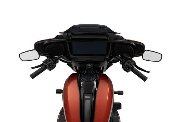 HARLEY-DAVIDSON TALLBOY/APE HANGERS HANDLEBAR - GLOSS BLACK (BATWING)