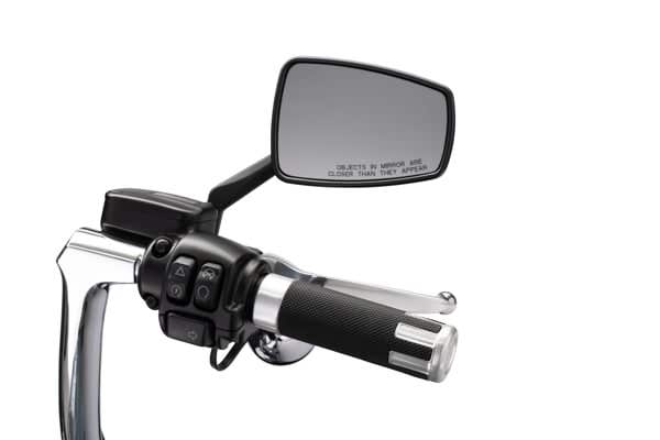 HARLEY-DAVIDSON SWITCHBACK COLLECTION- HAND GRIPS (NON-HEATED) - CLEAR ANODIZED