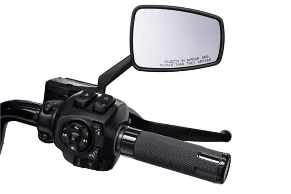 HARLEY-DAVIDSON SWITCHBACK COLLECTION- HAND GRIPS (NON-HEATED) - BLACK ANODIZED