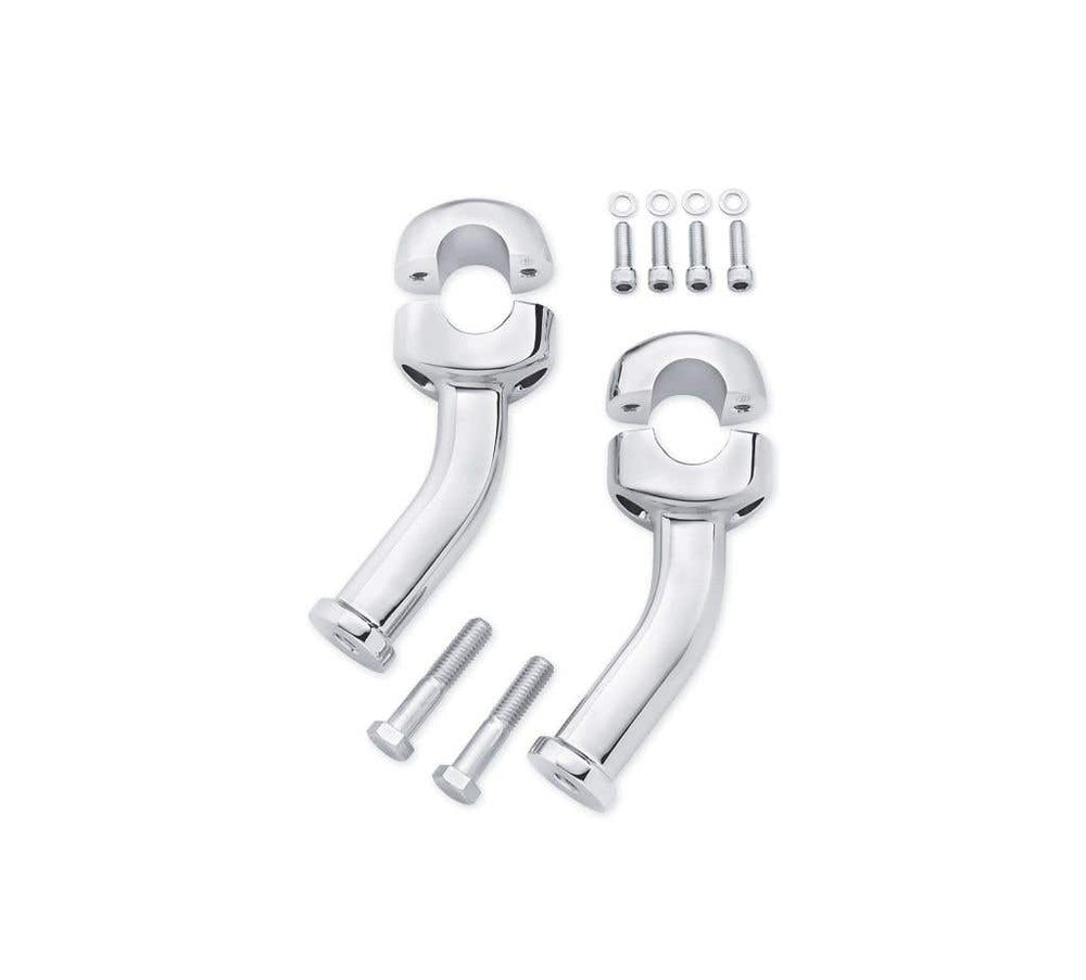 HARLEY-DAVIDSON CURVED PULL BACK FAT RISER
