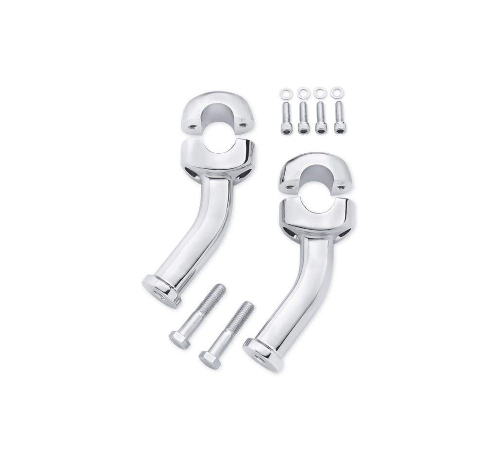 HARLEY-DAVIDSON CURVED PULL BACK FAT RISER