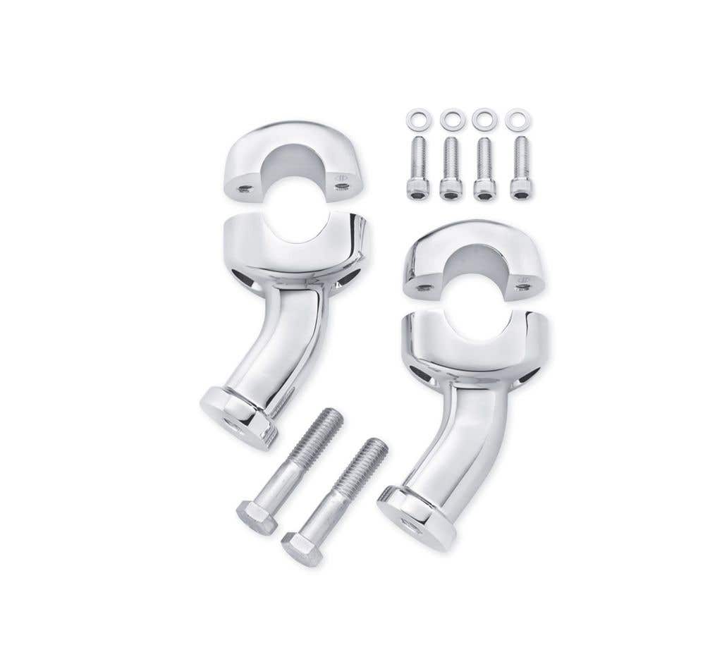 HARLEY-DAVIDSON CURVED PULL BACK FAT RISER