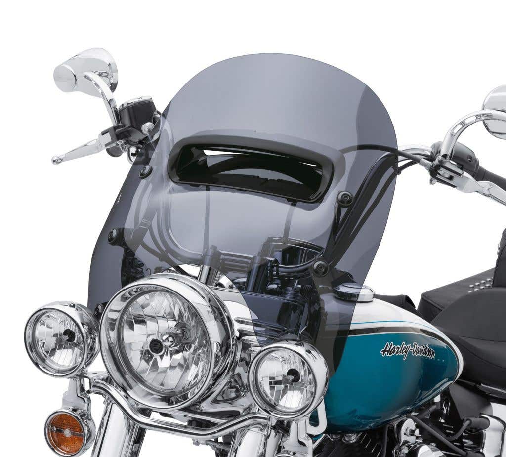HARLEY-DAVIDSON H-D DETACHABLES WIND SPLITTER VENTED WINDSHIELD