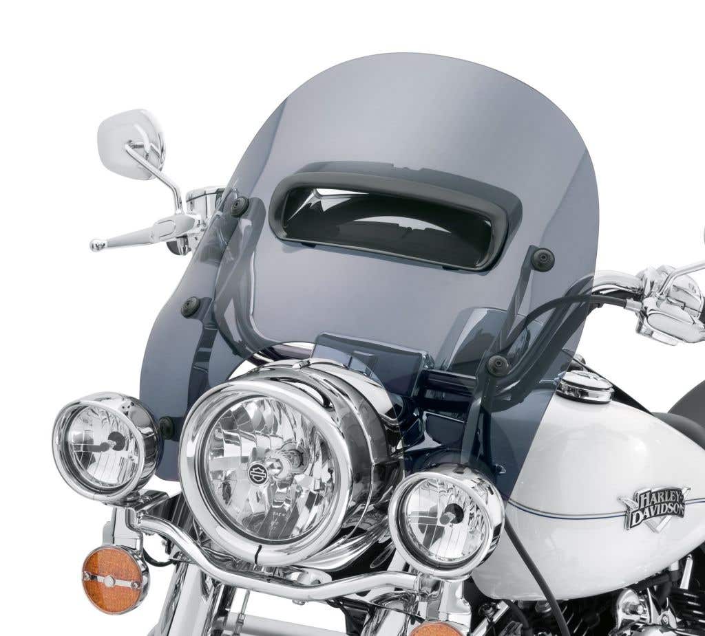 HARLEY-DAVIDSON H-D DETACHABLES WIND SPLITTER VENTED WINDSHIELD