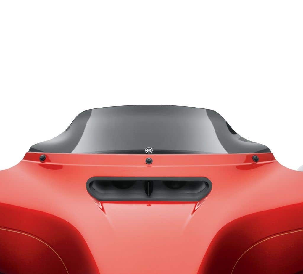 HARLEY-DAVIDSON DARK SMOKED 7 INCH WIND SPLITTER WINDSHIELD FOR STREET GLIDE / ULTRA