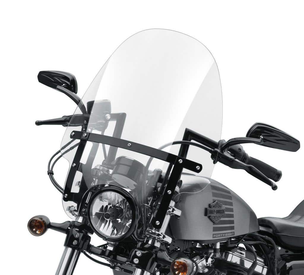 HARLEY-DAVIDSON QUICK-RELEASE COMPACT 19 IN. WINDSHIELD