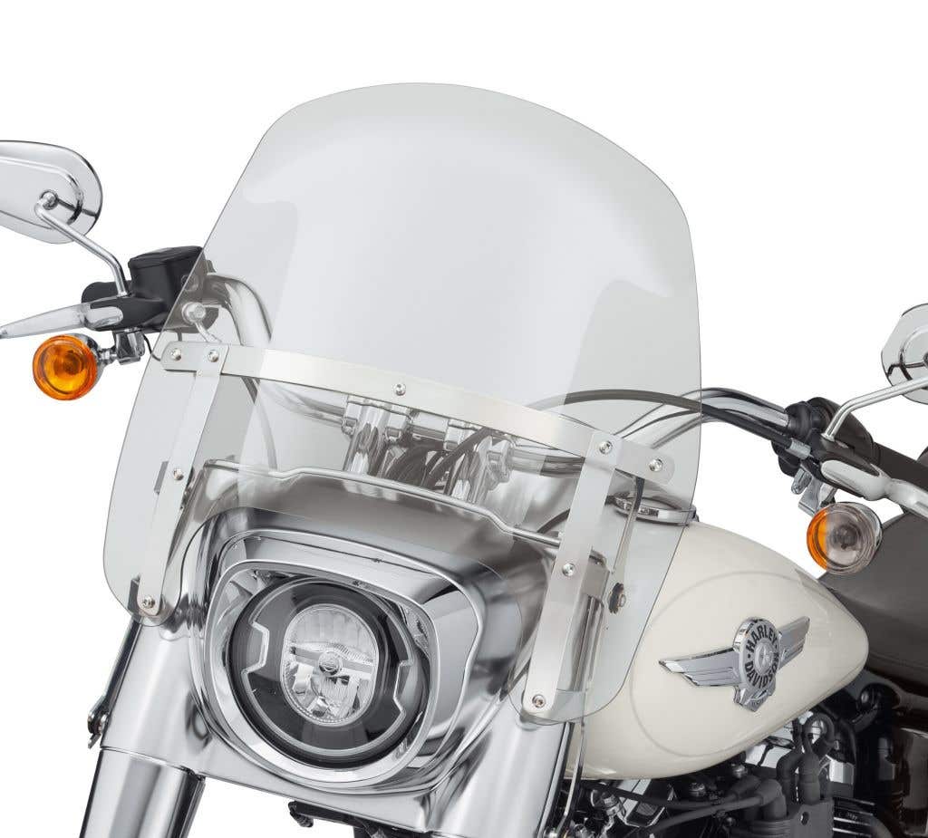 HARLEY-DAVIDSON WIND SPLITTER DETACHABLE COMPACT 15 IN. WINDSHIELD