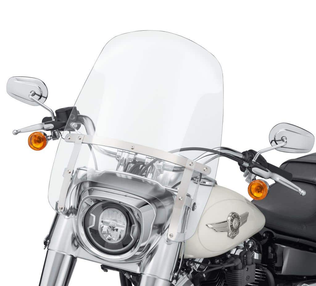 HARLEY-DAVIDSON WIND SPLITTER DETACHABLE COMPACT 19 IN. WINDSHIELD