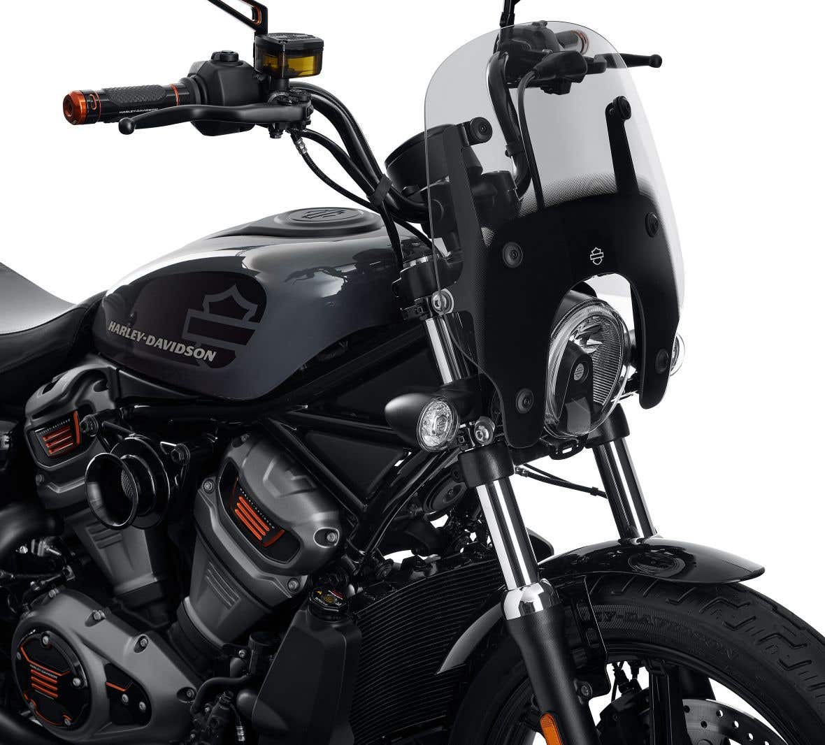 HARLEY-DAVIDSON QUICK-RELEASE COMPACT WINDSHIELD