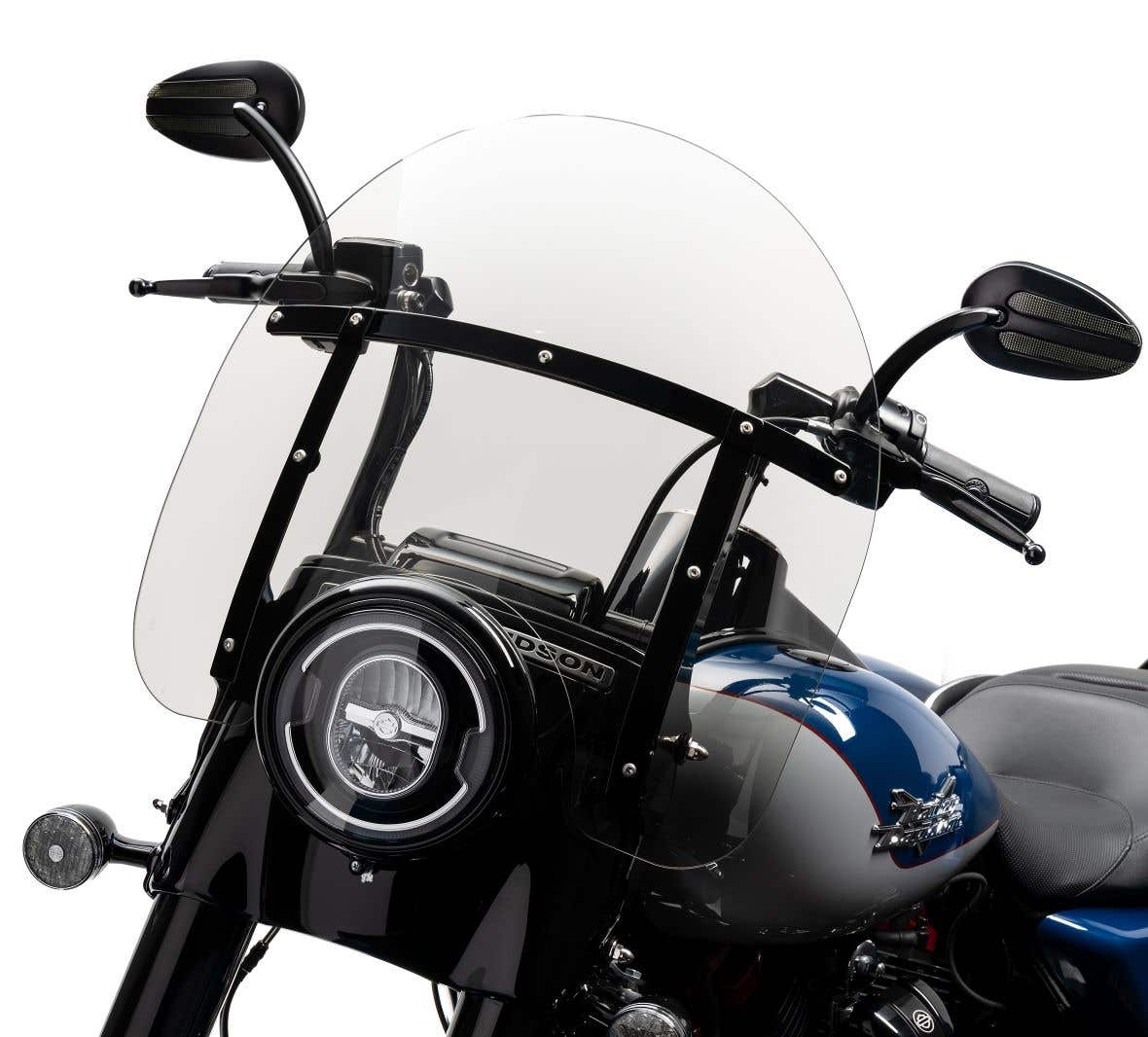 HARLEY-DAVIDSON H-D DETACHABLES 16 IN. WINDSHIELD - LIGHT SMOKE