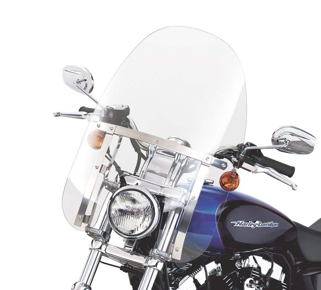 HARLEY-DAVIDSON QUICK-RELEASE COMPACT WINDSHIELD