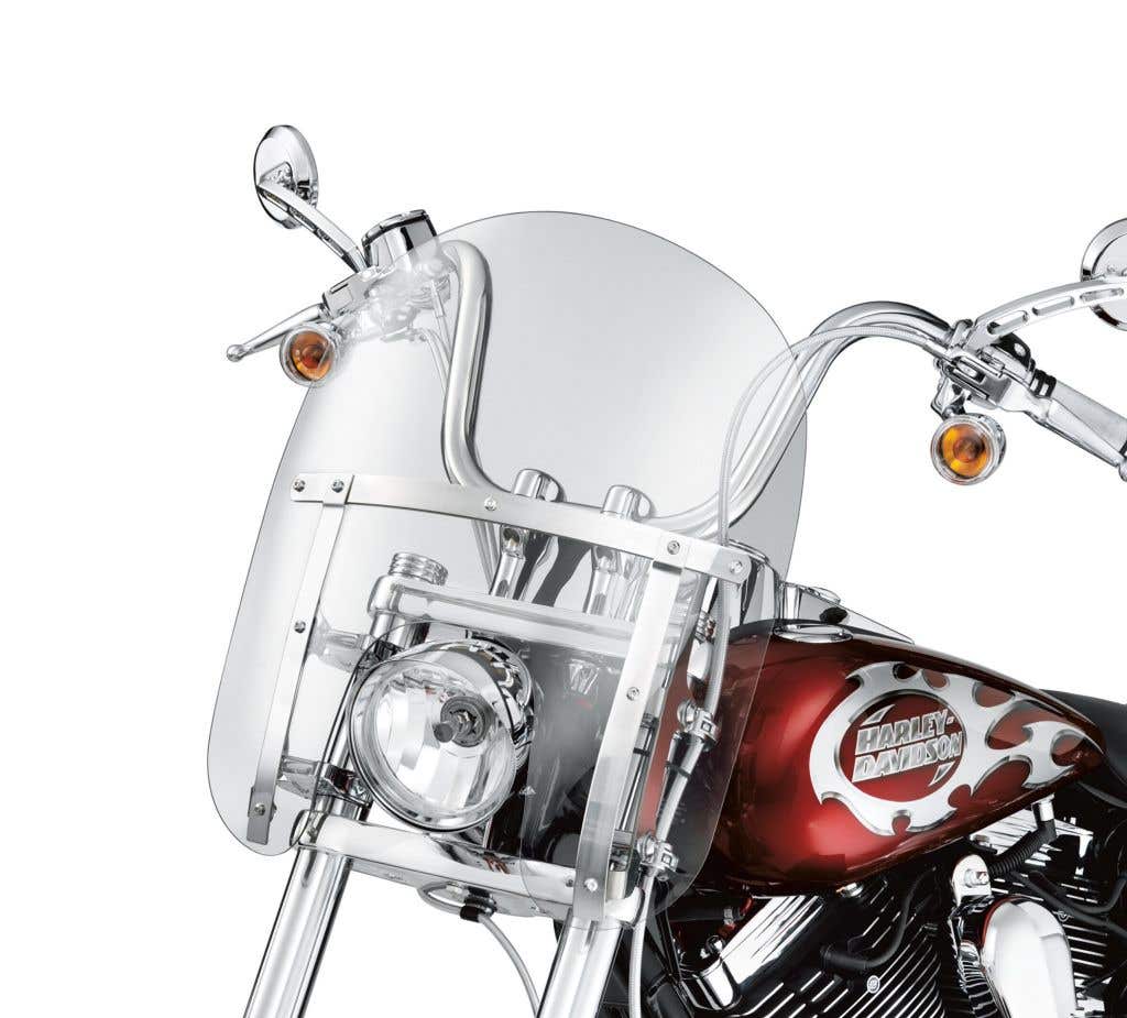 HARLEY-DAVIDSON QUICK-RELEASE COMPACT WINDSHIELD
