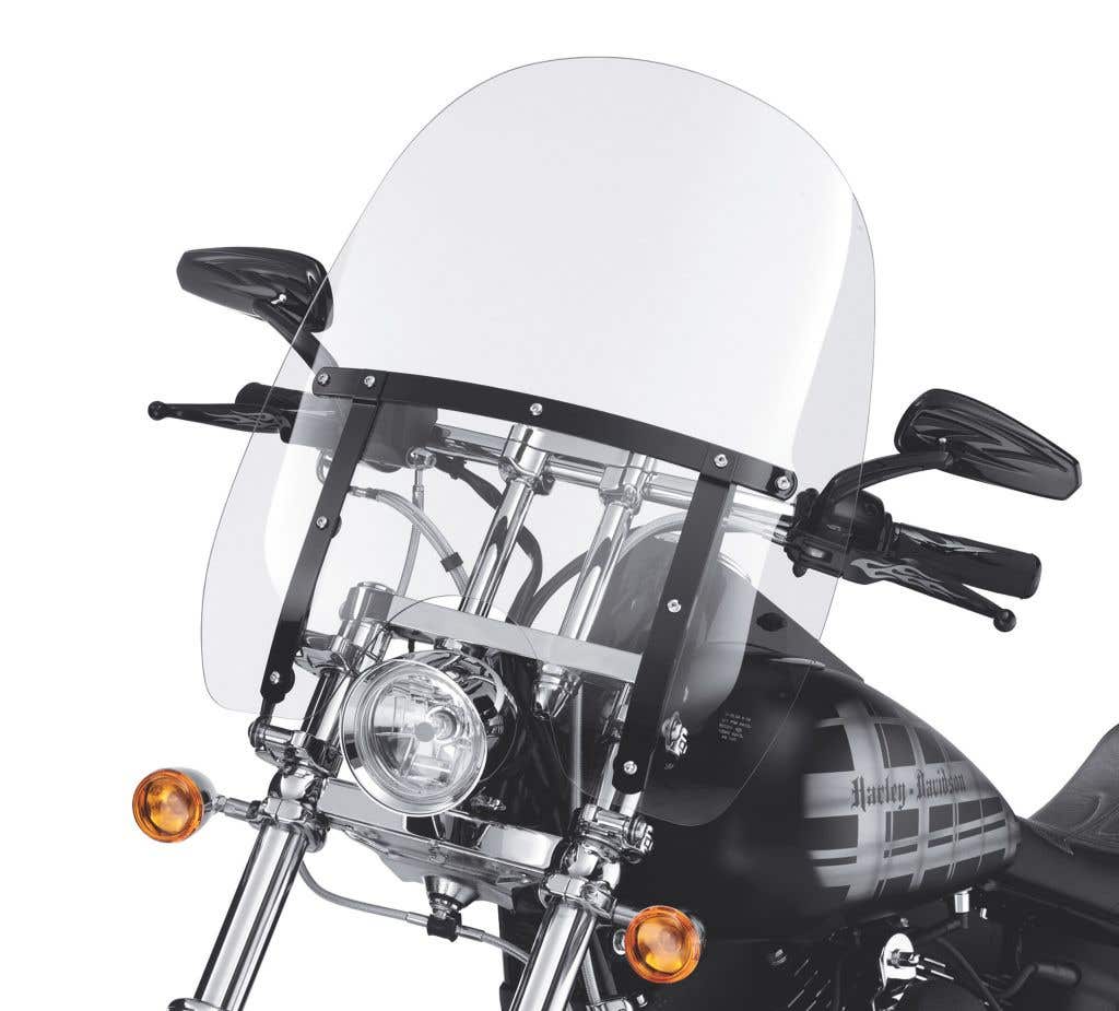 HARLEY-DAVIDSON QUICK-RELEASE COMPACT WINDSHIELD