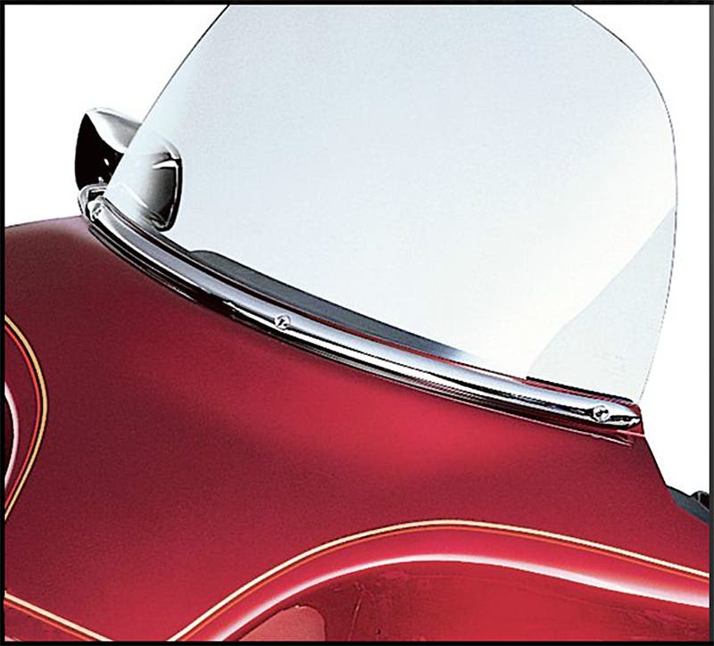 HARLEY-DAVIDSON CHROME WINDSHIELD TRIM