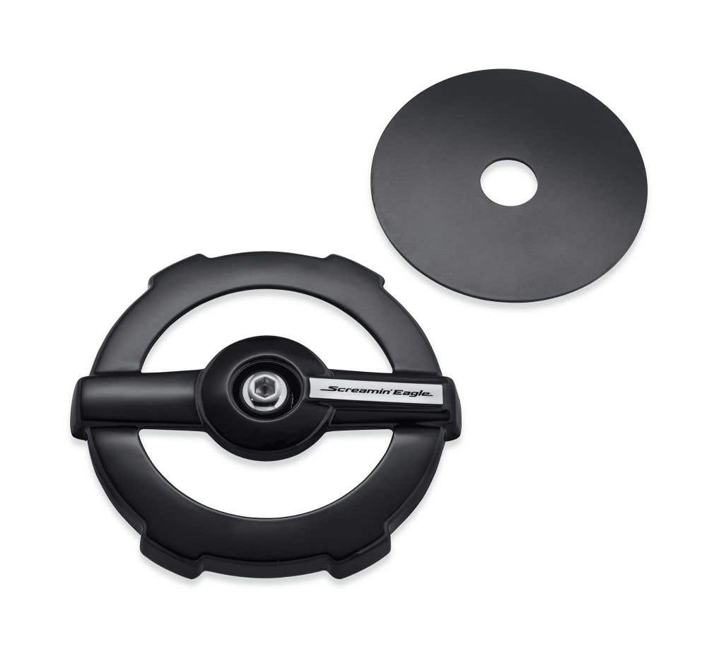 SCREAMIN' EAGLE SCREAMIN EAGLE ROUND AIR CLEANER COVER - RATCHET