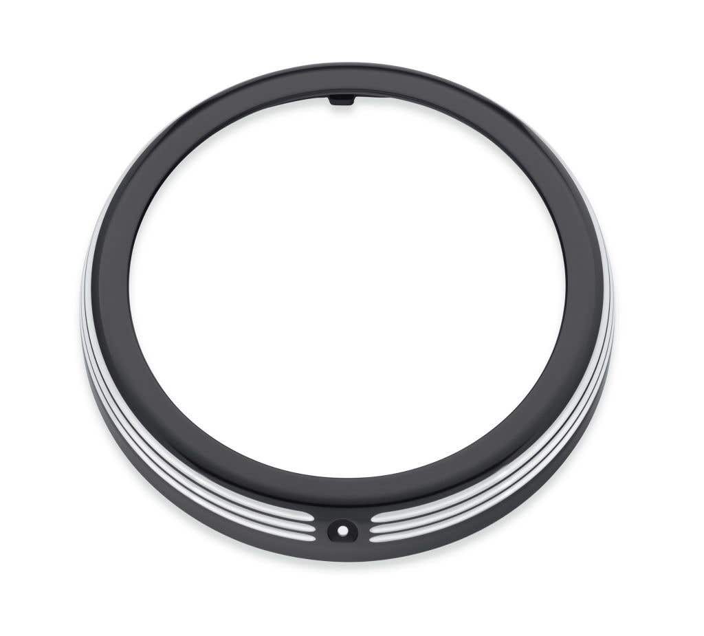 HARLEY-DAVIDSON 7 IN. DEFIANCE HEADLAMP TRIM RING