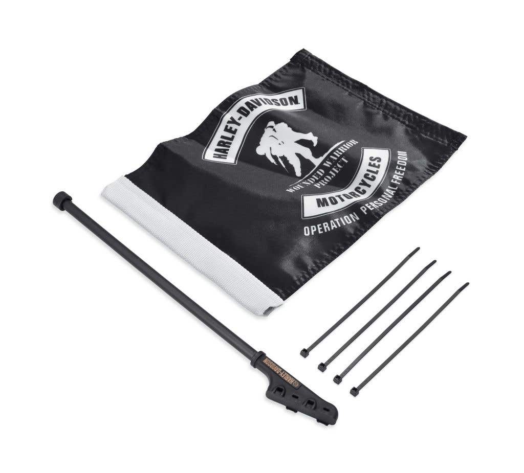 HARLEY-DAVIDSON WOUNDED WARRIOR PROJECT FLAG KIT