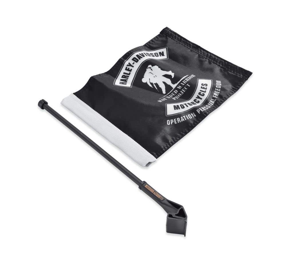 HARLEY-DAVIDSON WOUNDED WARRIOR PROJECT FLAG KIT