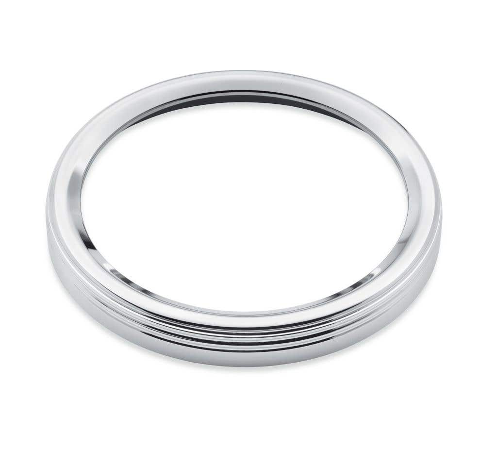 HARLEY-DAVIDSON DEFIANCE TANK GAUGE BEZEL - 4 IN.