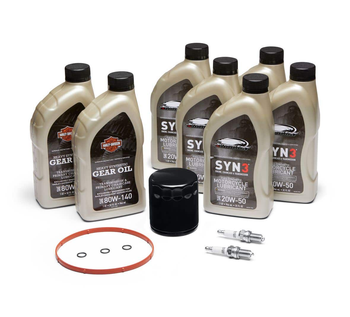 SCREAMIN' EAGLE TWIN CAM SYN3 TUNE UP KIT  BLACK FILTER