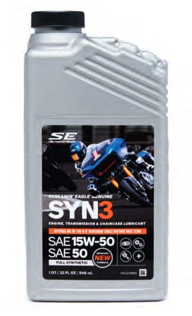 SCREAMIN' EAGLE SCREAMIN EAGLE GENUINE SYN3 FULL SYNTHETIC LUBRICANT - SAE 15W50 / SAE 50 1 LITER