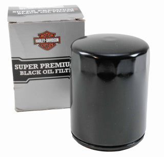 Harley Davidson M8 oil filter, Black