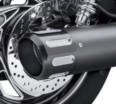 HARLEY-DAVIDSON EDGE CUT MUFFLER END CAP