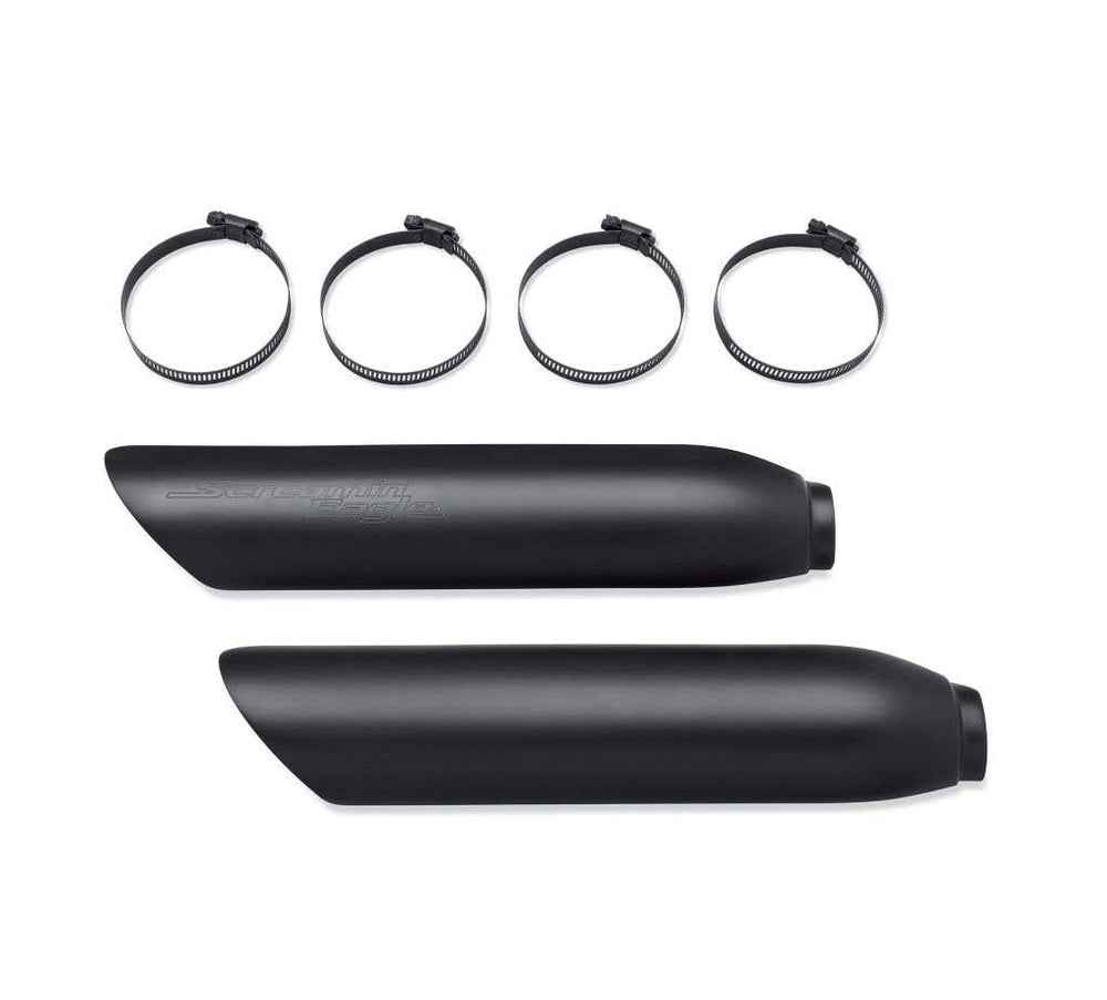 SCREAMIN' EAGLE SCREAMIN EAGLE MUFFLER SHIELDS - SLASH CUT