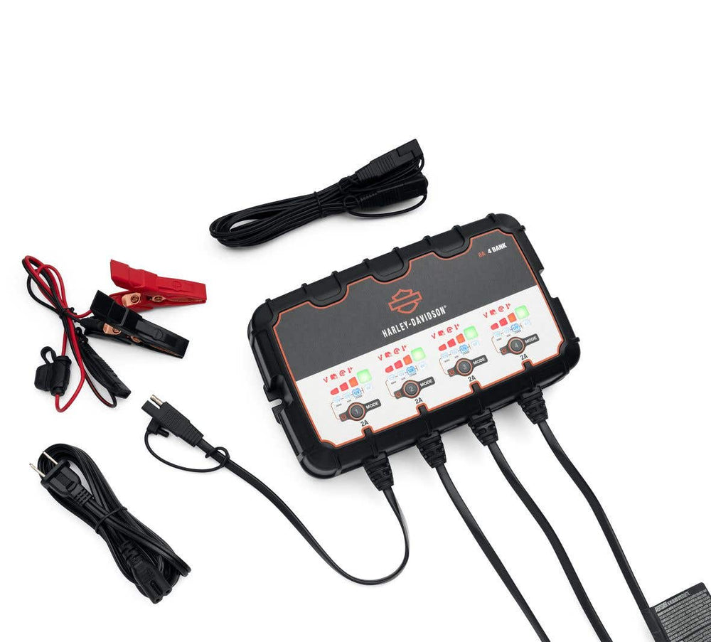 HARLEY-DAVIDSON 2.0 AMP DUAL-MODE BATTERY CHARGING STATION