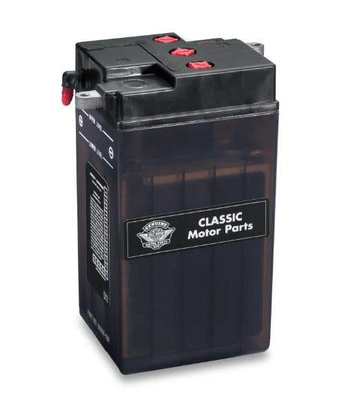 HARLEY-DAVIDSON 6V CONVENTIONAL BATTERY - DRY