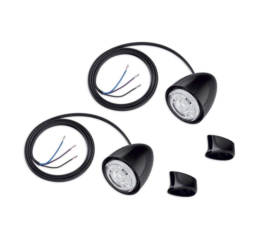 HARLEY-DAVIDSON LED BULLET TURN SIGNAL KIT - REAR