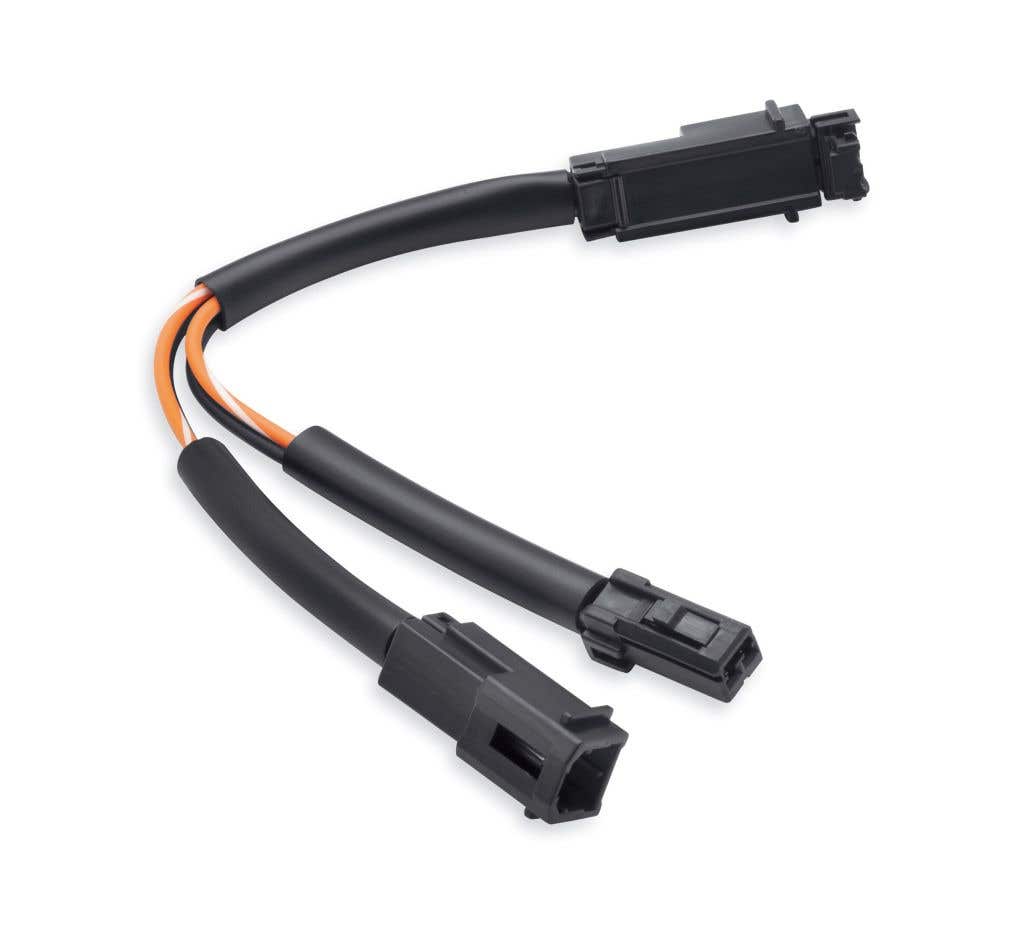 HARLEY-DAVIDSON WIRE HARNESS FOR ELECTRA GLO LIGHT RINGS - 7 IN. HEADLAMP