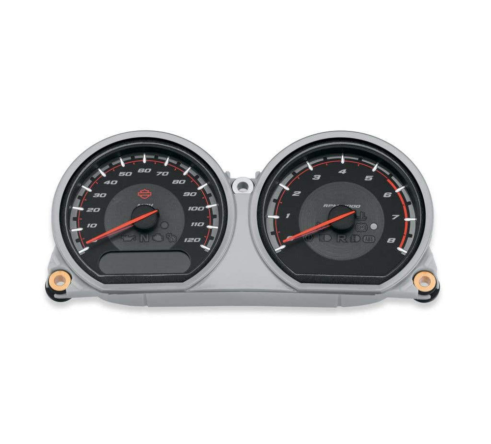 HARLEY-DAVIDSON CUSTOM FACE GAUGES - SPEEDO / TACH CLUSTER - MPH