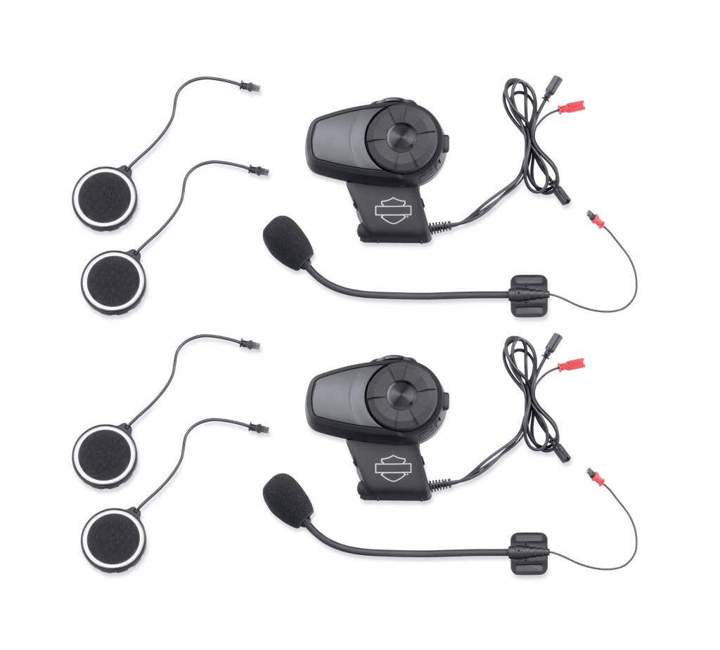 HARLEY-DAVIDSON BOOM! AUDIO 10S BLUETOOTH HELMET DUAL HEADSET PACK