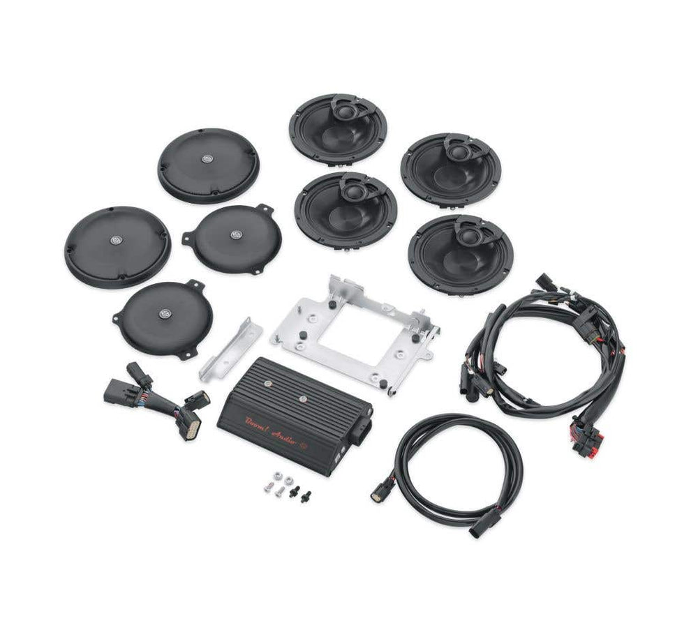 HARLEY-DAVIDSON 4-SPEAKER ULTRA BOOM! AUDIO STAGE I BAGGER KIT
