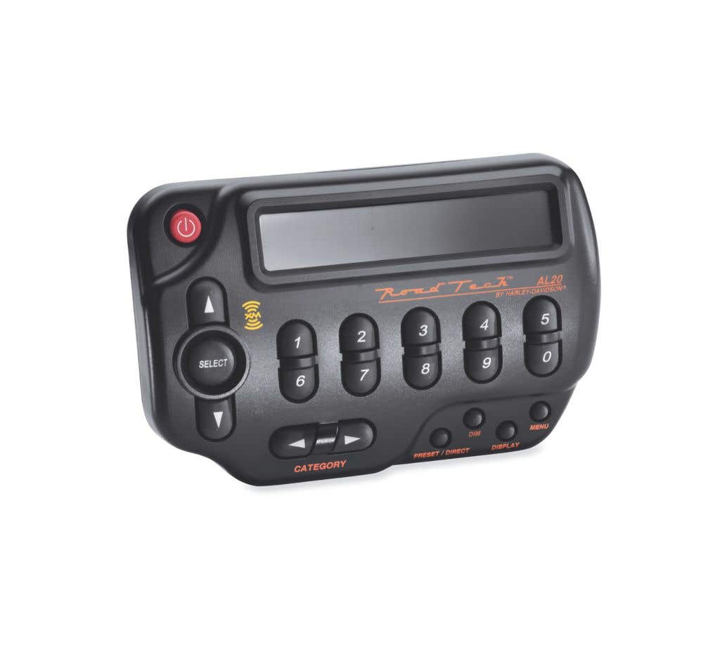 HARLEY-DAVIDSON SIRIUSXM SATELLITE RADIO - HANDLEBAR MOUNT