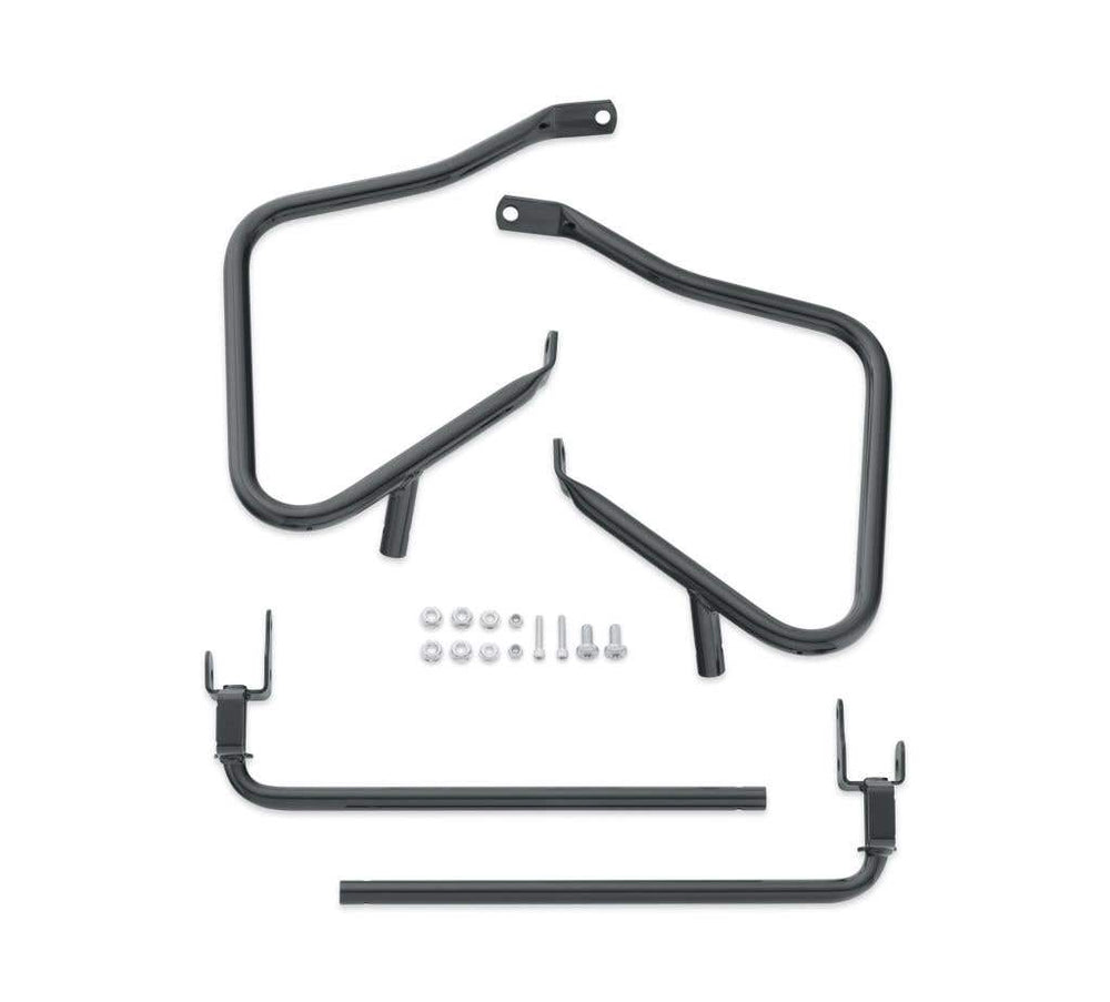 HARLEY-DAVIDSON GLOSS BLACK REAR SADDLEBAG GUARDS