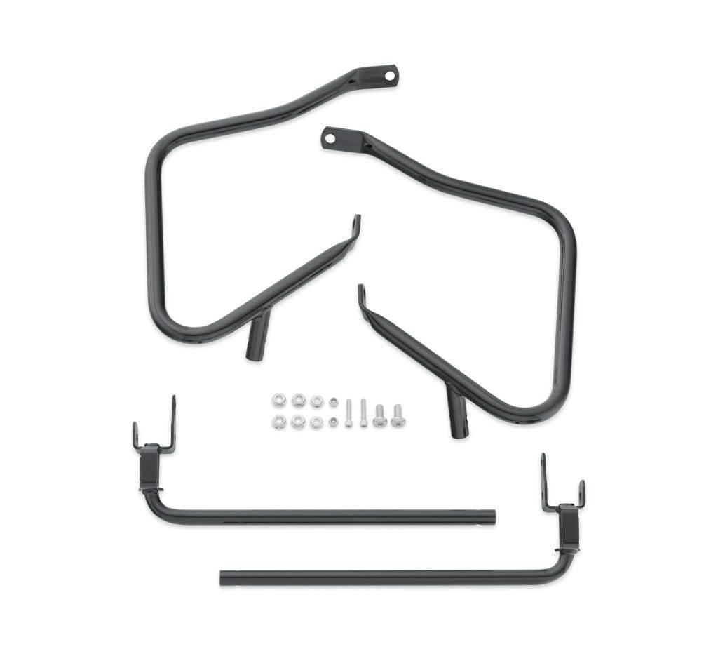 HARLEY-DAVIDSON GLOSS BLACK REAR SADDLEBAG GUARDS