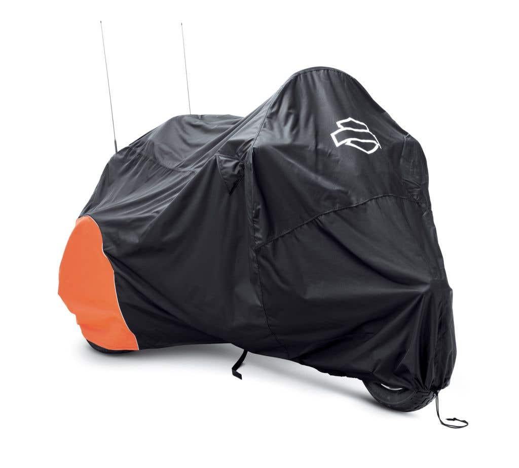 HARLEY-DAVIDSON INDOOR/OUTDOOR MOTORCYCLE COVER/BLACK