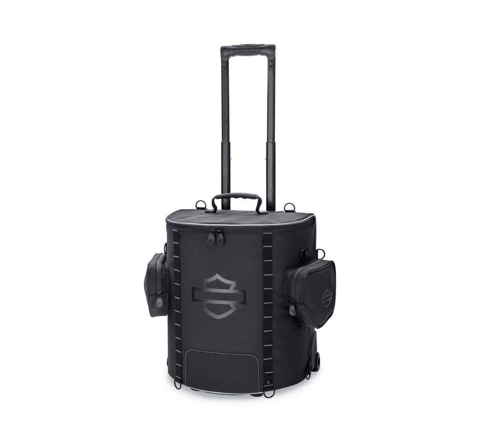 HARLEY-DAVIDSON ONYX COLLECTION PREMIUM LUGGAGE BACKSEAT ROLLER BAG
