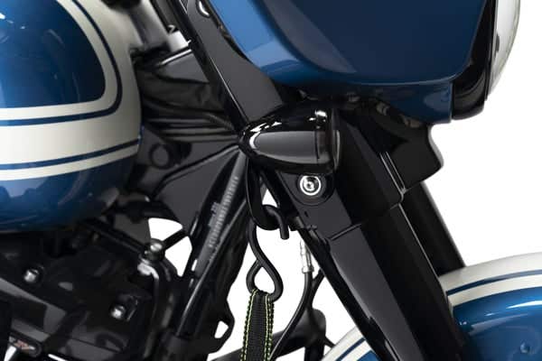 HARLEY-DAVIDSON BLACK TIE DOWN BRACKETS