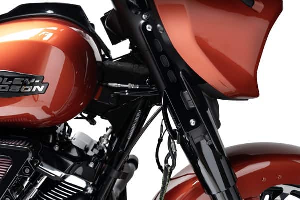 HARLEY-DAVIDSON BLACK TIE DOWN BRACKETS