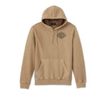HARLEY-DAVIDSON MENS EAGLE SOARS ALONE SLUB HOODIE