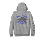 HARLEY-DAVIDSON MENS ROARING BALACLAVA HOODIE