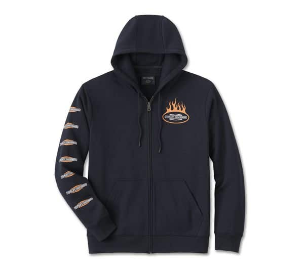 HARLEY-DAVIDSON MENS ROARING BALACLAVA HOODIE