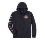 HARLEY-DAVIDSON MENS ROARING BALACLAVA HOODIE